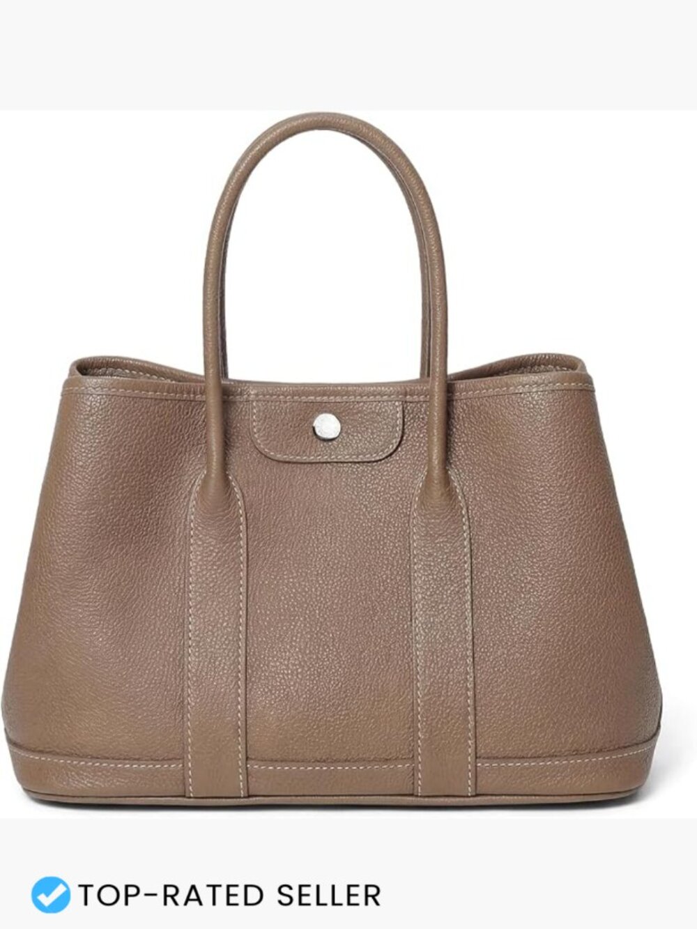 Vegan Leather Satchel Crossbody Bag Top Handle Shoulder Purse with Adjustable